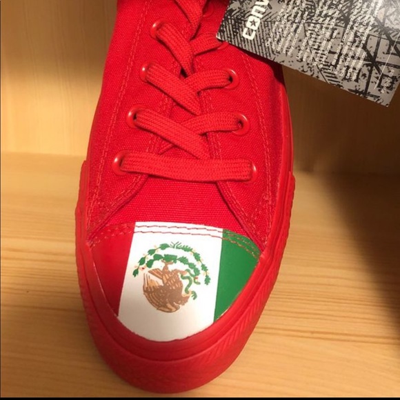 mexican flag converse shoes